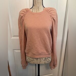 Ulla Johnson Puff Sleeve Sweatshirt M